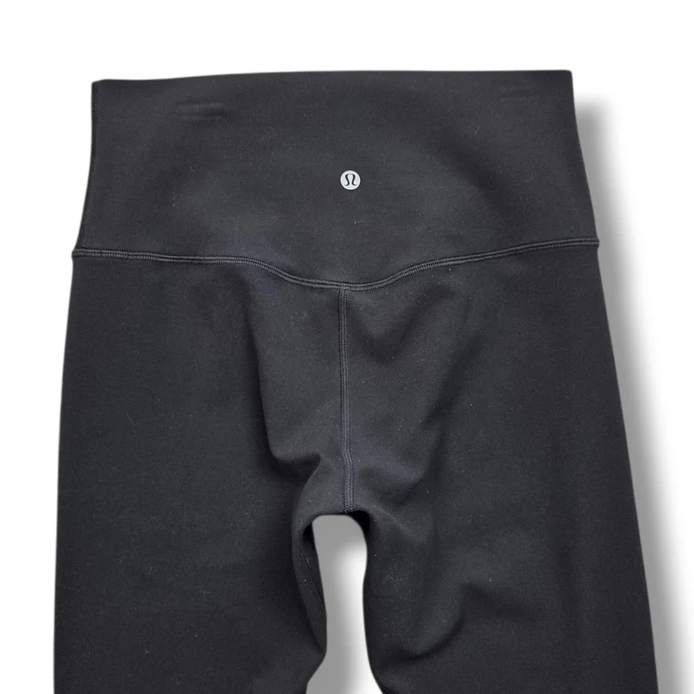 Lululemon Align High Rise Pant 31" Womens 8 Nulu Leggings Black W5CTJT - Picture 6 of 9